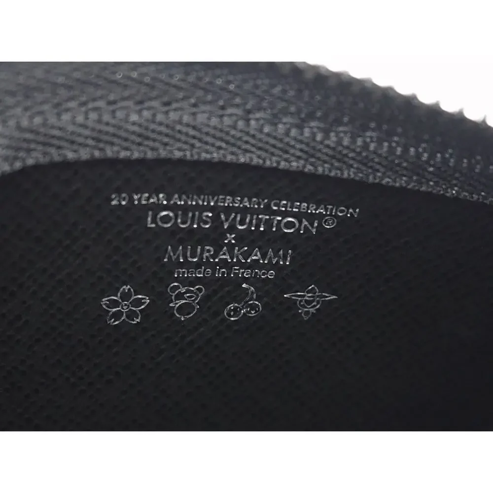 Louis Vuitton Murakami Key Pouch LV X TM Multicolor Black Cles Keychain 2025